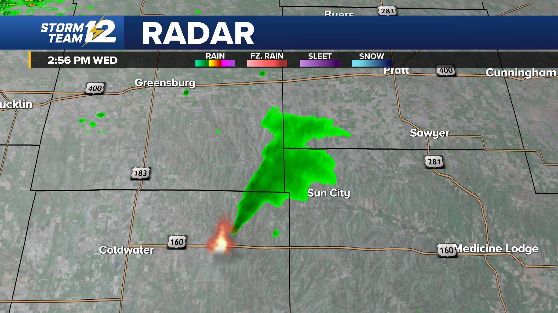 KWCH 12 News - BREAKING: Two grass fires reported in... | Facebook