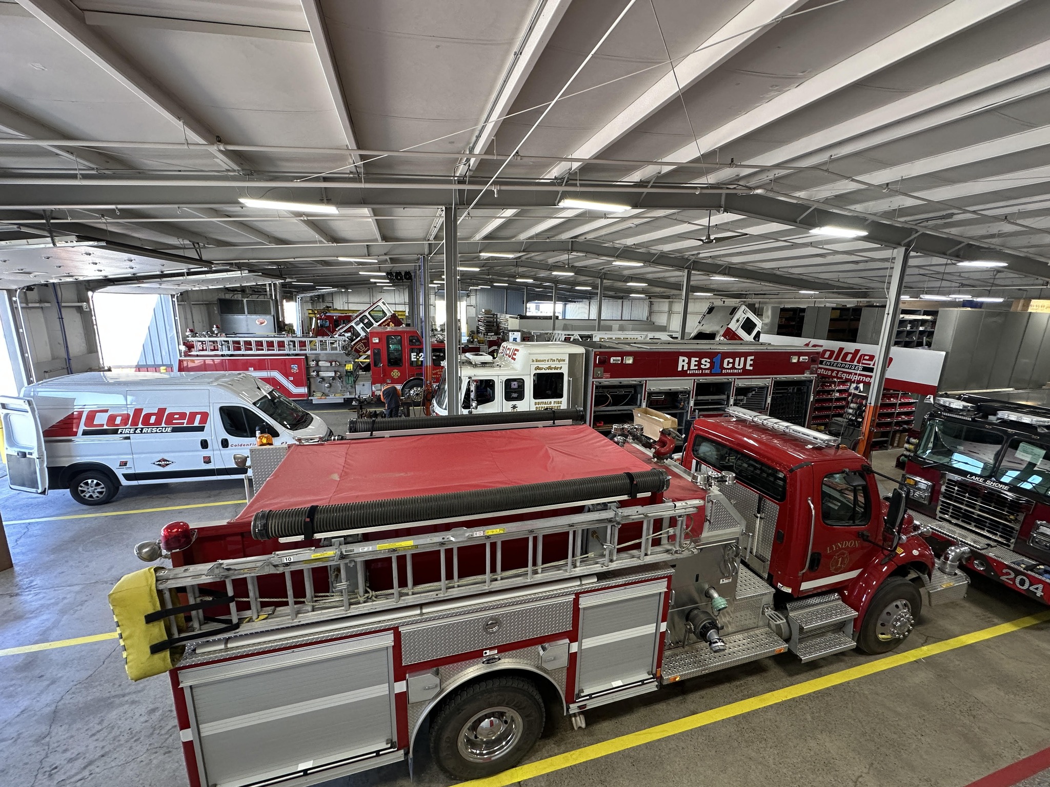 Colden - Our Buffalo shop has been busy! 🚨 Multiple bays, EVT-certified ...