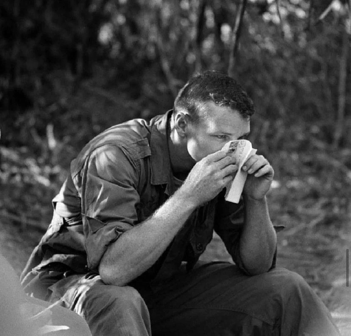 PFC Richie smells the perfume... - COMES A Soldier's Whisper | Facebook