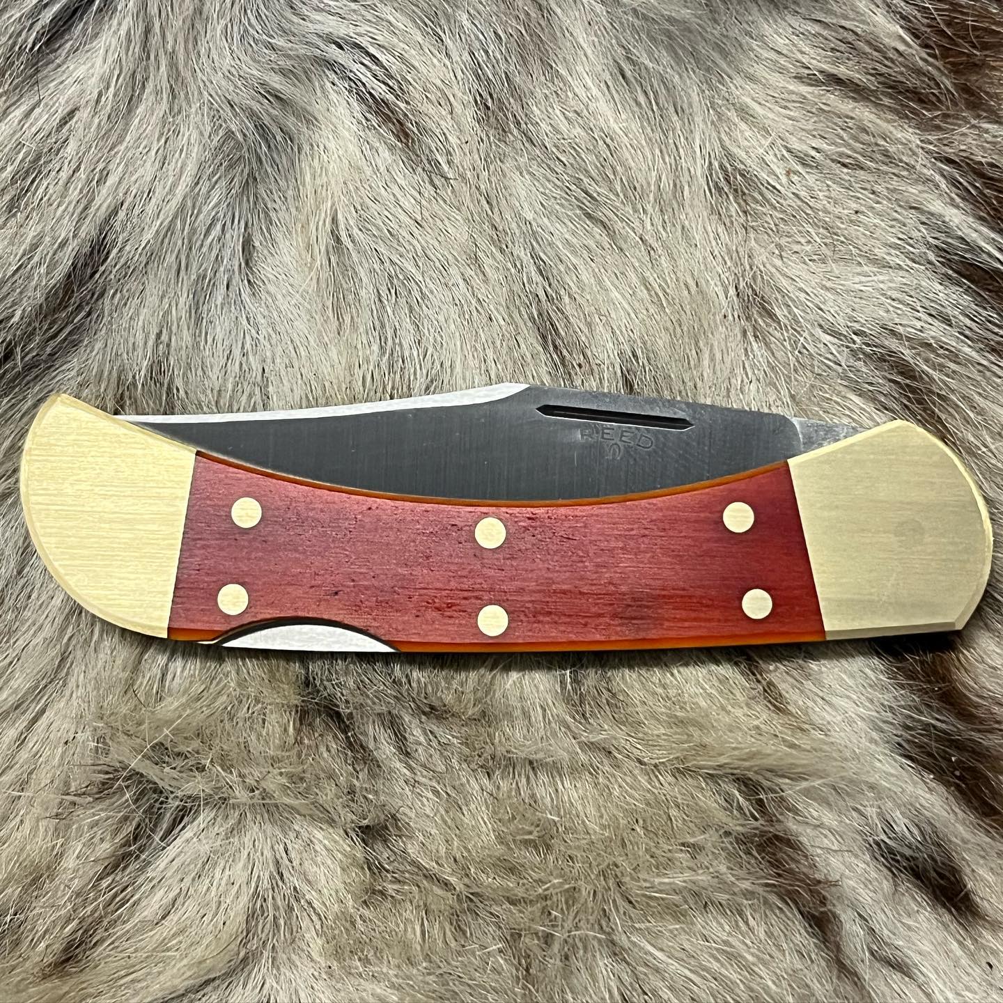 Reed Knives - The first 7” open, 3 7/8” closed lockback... | Facebook