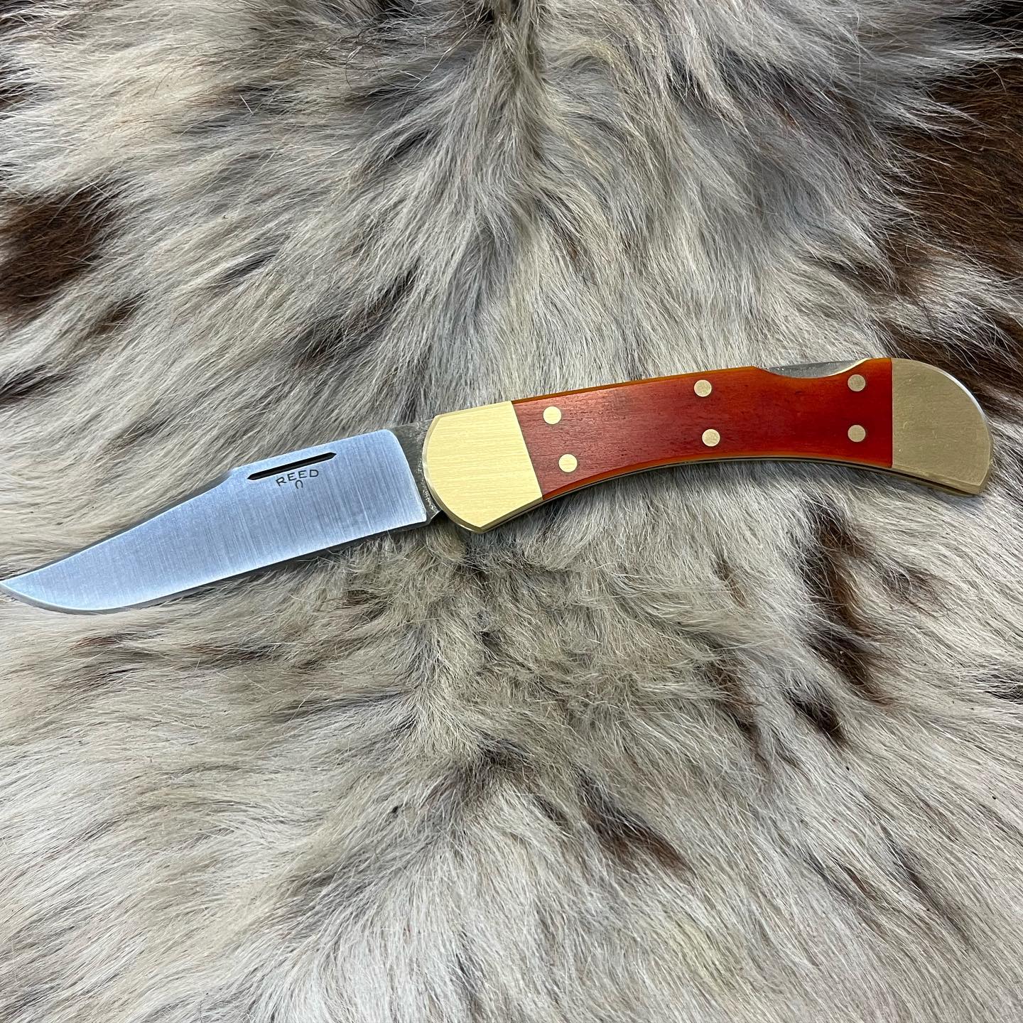 Reed Knives - The first 7” open, 3 7/8” closed lockback... | Facebook