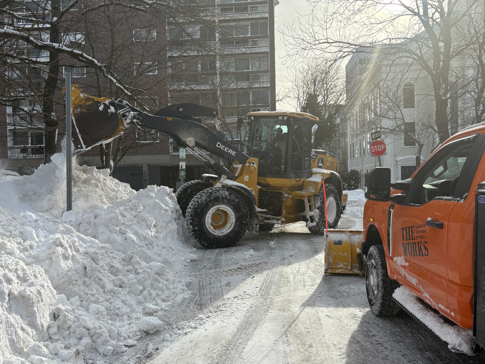 City - Cambridge DPW Snow Operations Update ️ Tuesday, January 27 Crews ...