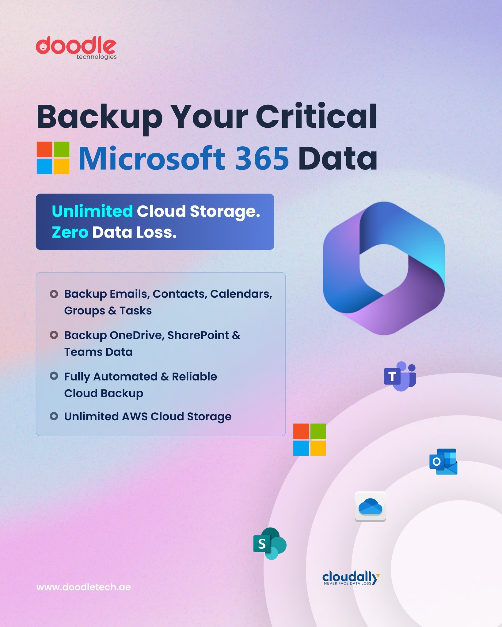 🔹 Protect Your Microsoft 365 Data... - Doodle Technologies | Facebook