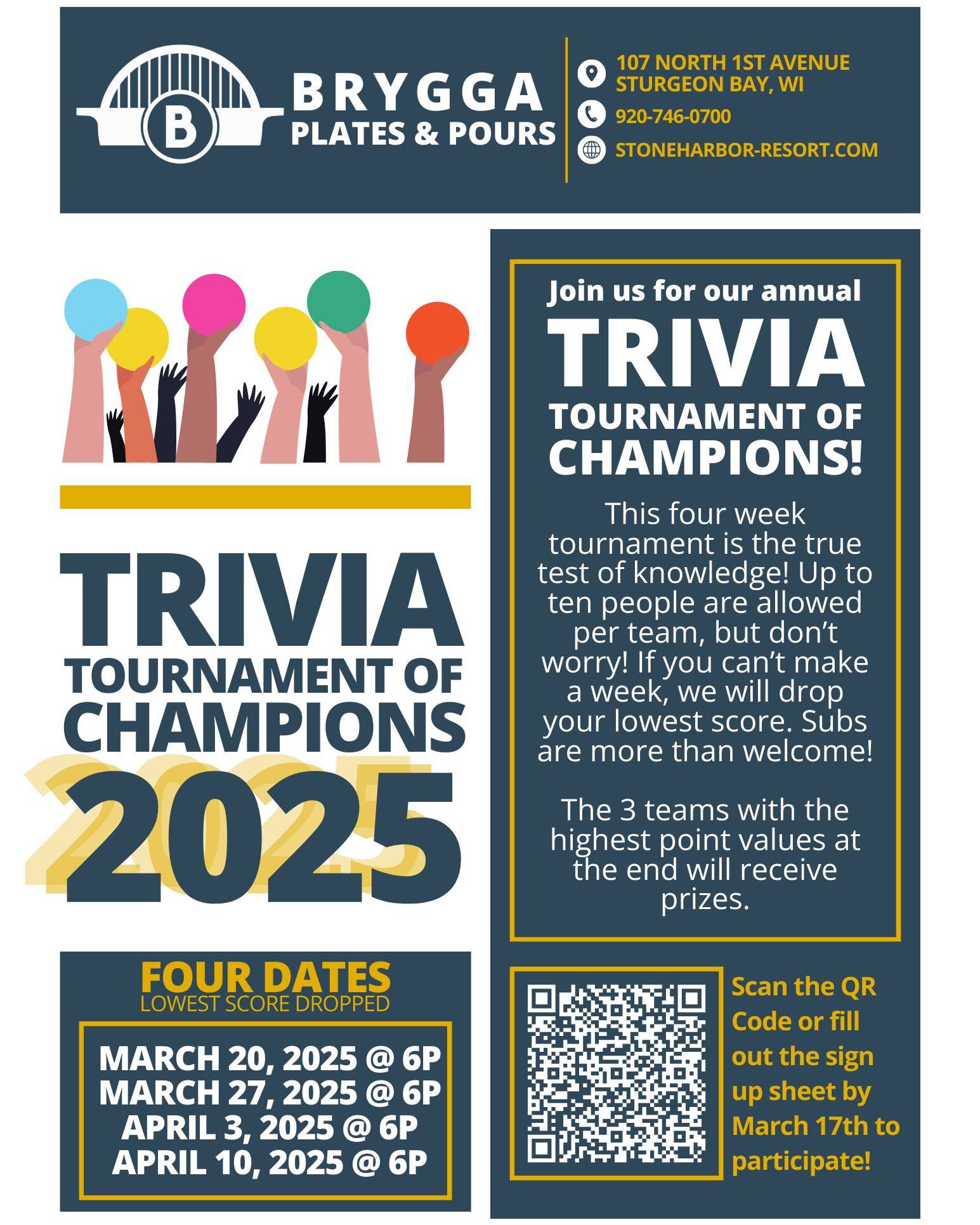 Stone - 🧠Big Prizes & Bigger Bragging Rights🧠 Sign your team up for the ...