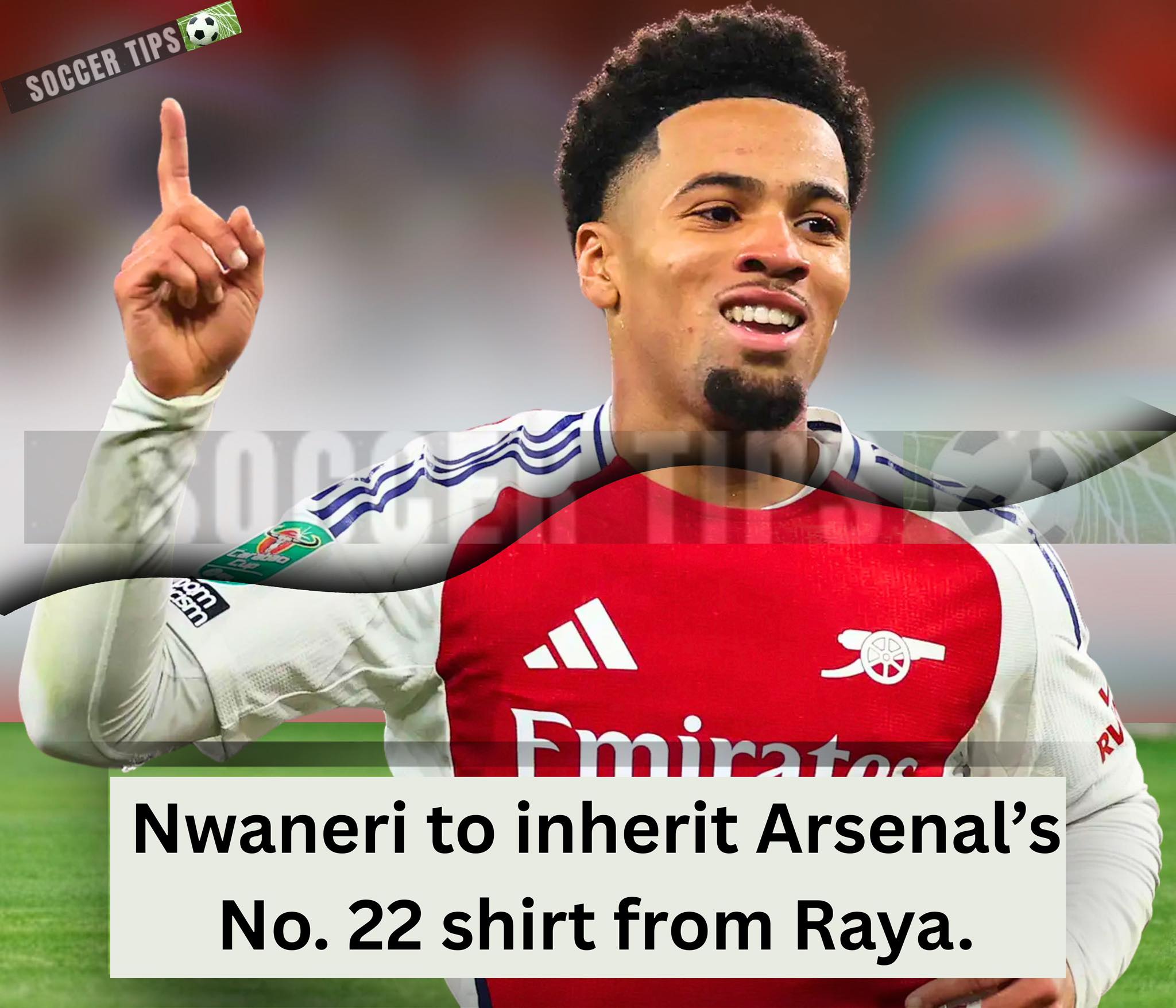 Ethan Nwaneri has been given the number 53 shirt ahead of next
