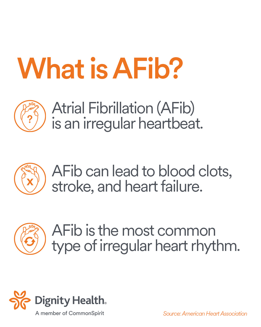 Mercy - September is AFib Awareness Month! ️ Did you know that Atrial ...