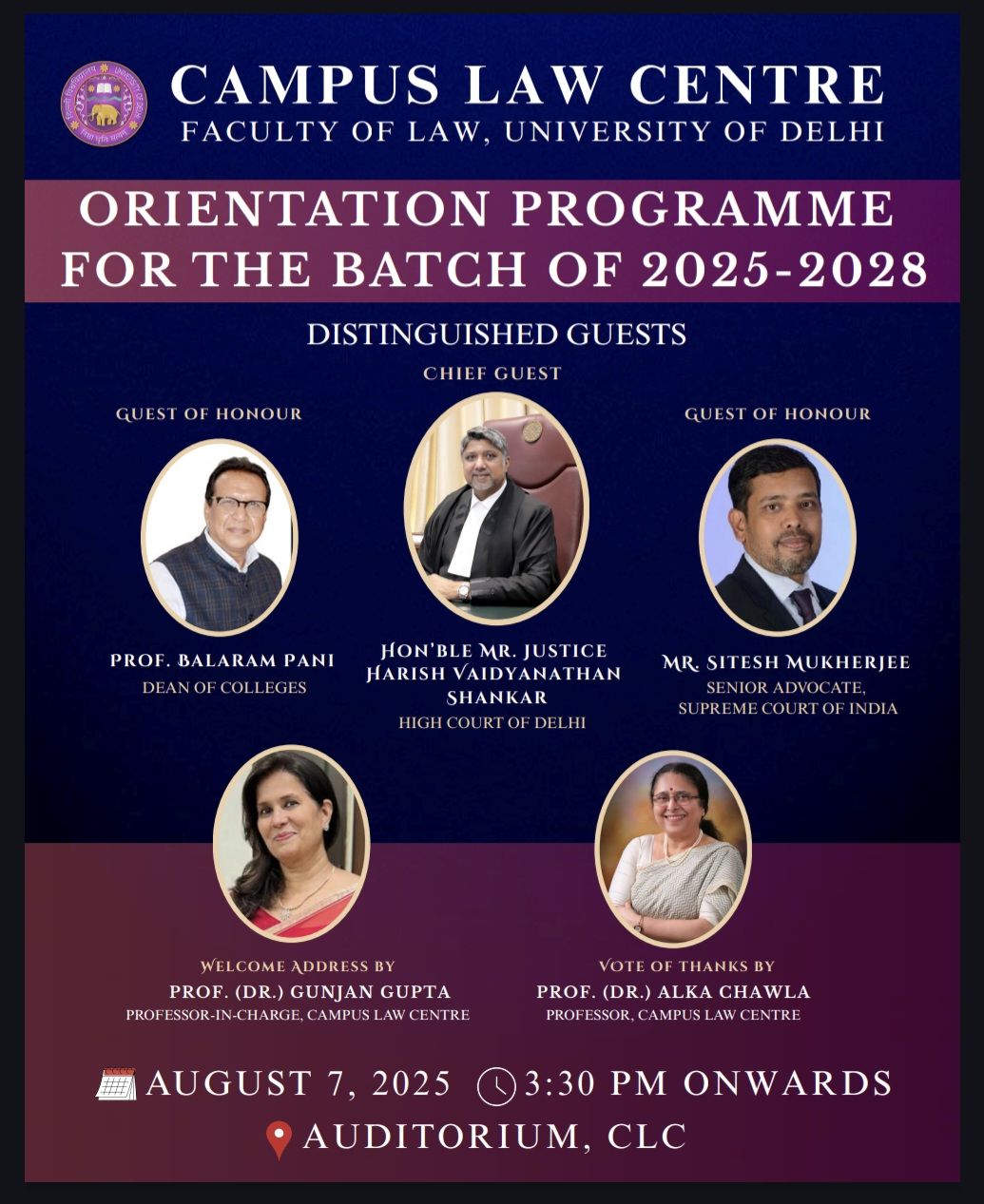 Campus Law Centre, Faculty of Law, University of Delhi | Delhi