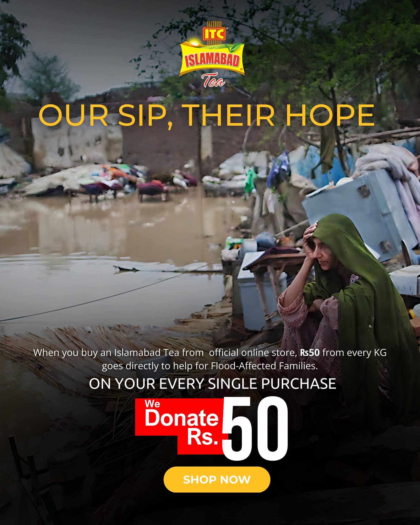 Muhammad - Our Sip, Their Hope At Islamabad Tea, we believe a single ...