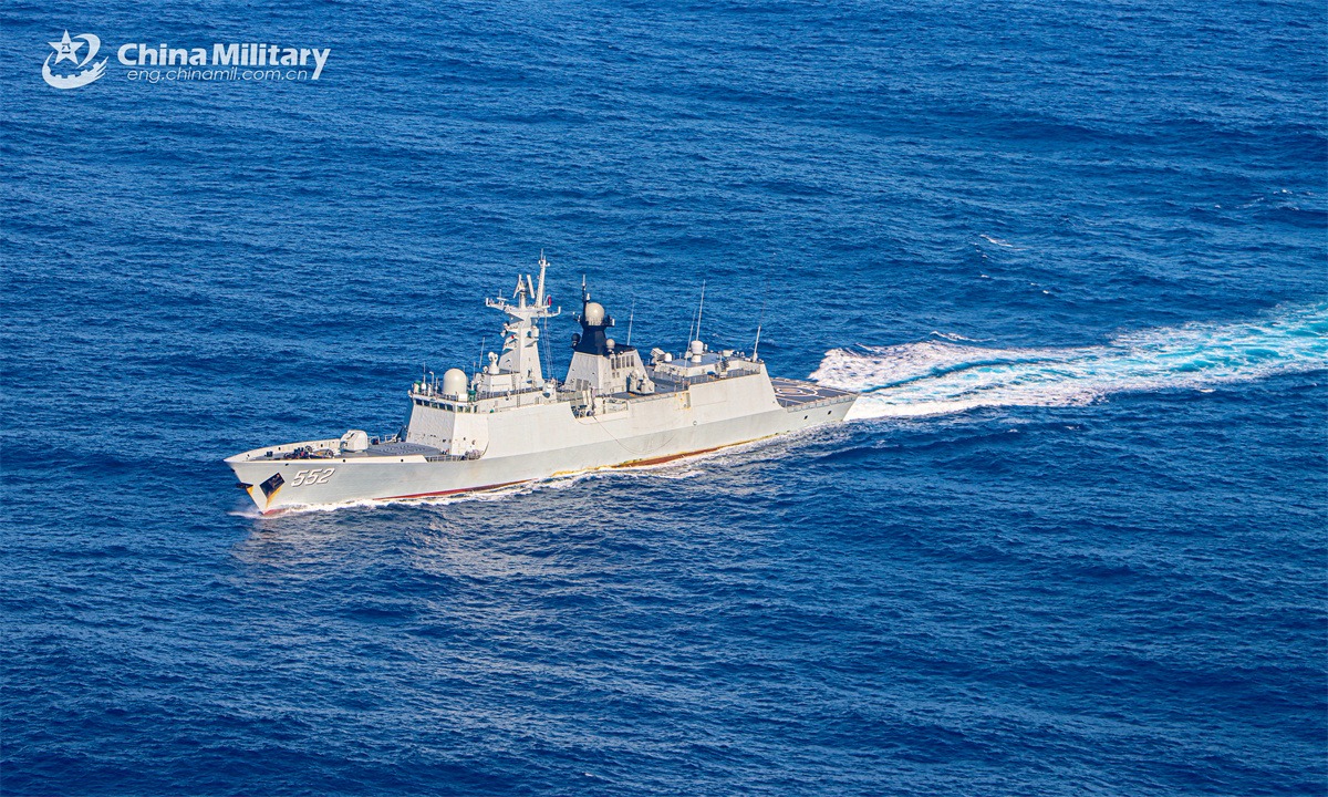 Global - A Chinese People's Liberation Army (PLA) Navy base recently ...