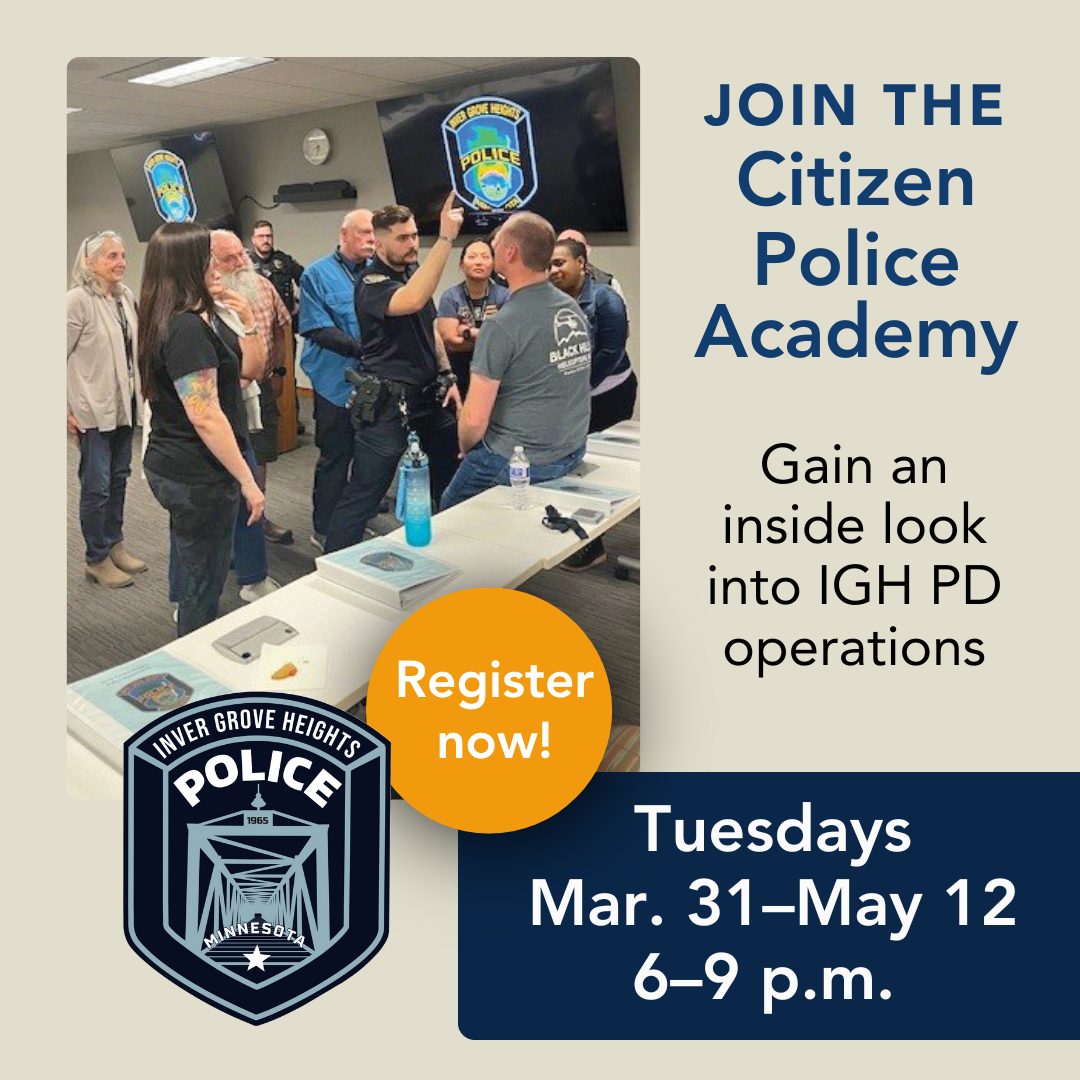 Inver - The IGH PD Citizen Academy program is designed to offer ...