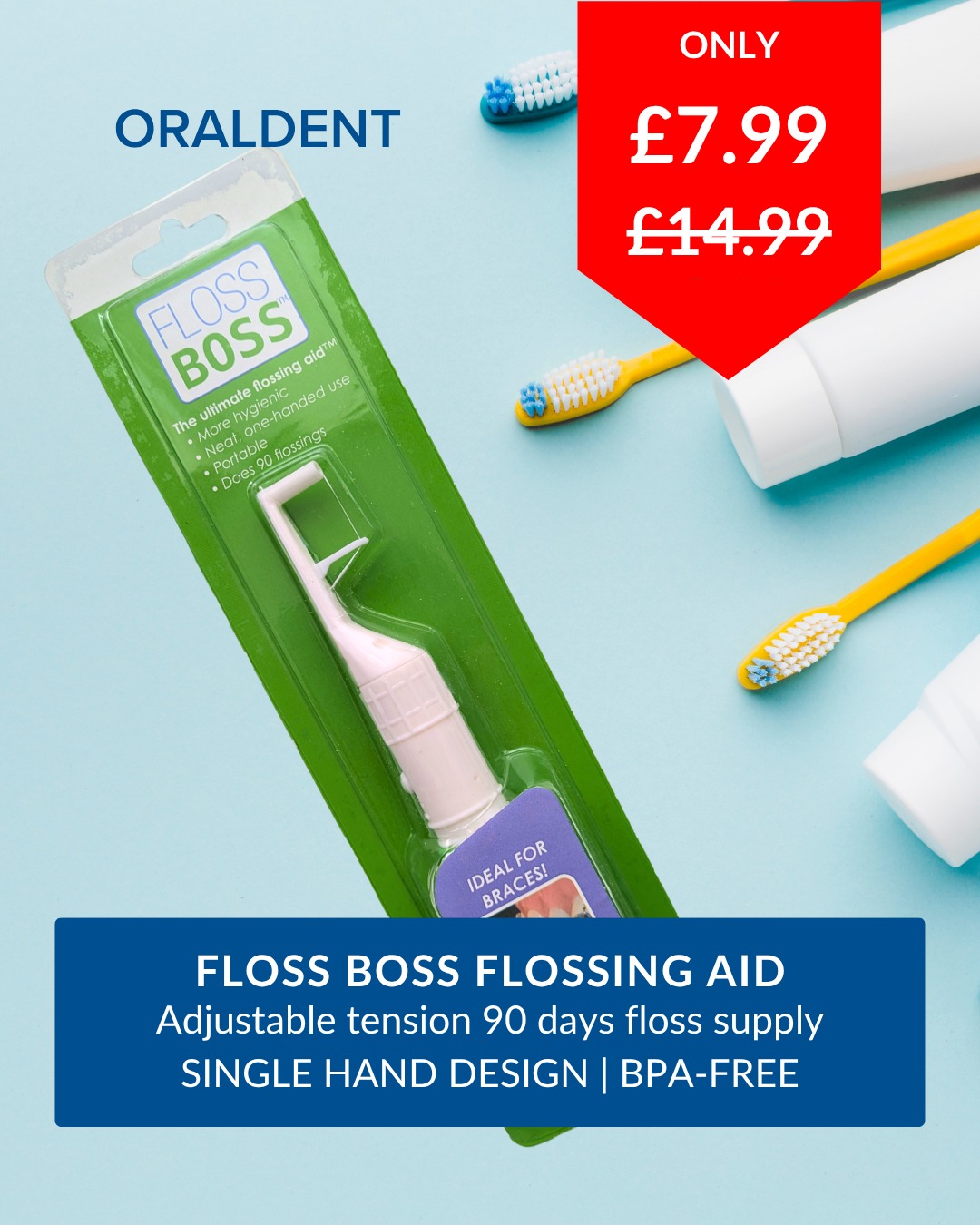 Oraldent - Flossing shouldn’t feel like a chore. Floss Boss makes it ...