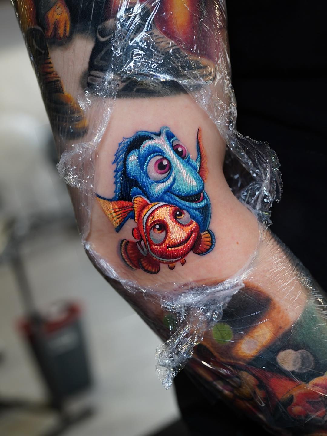 D_World_Of_Ink - Artist • rec.bb “Disney classic: Nemo & Dory 🐠 ...