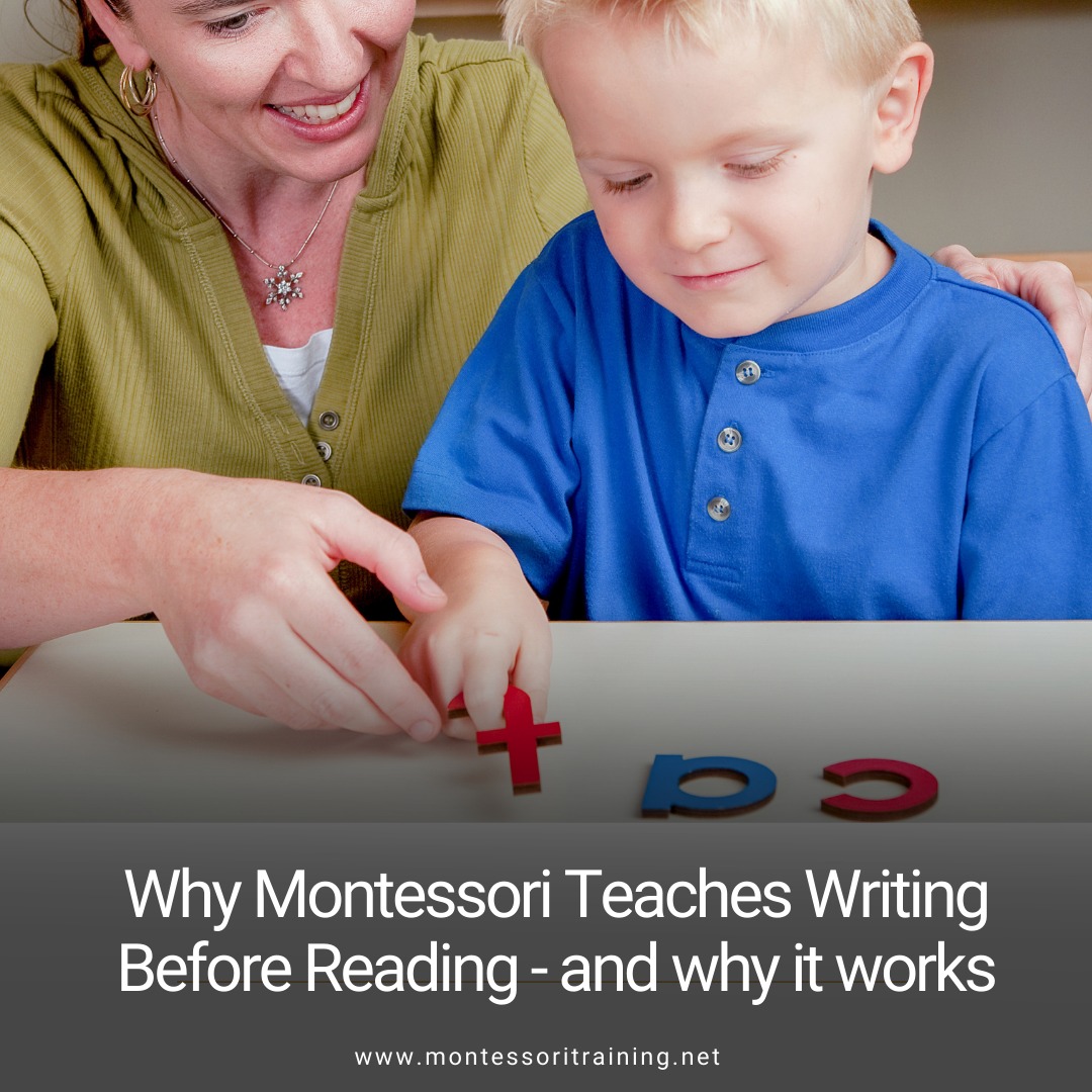 North - ️ Why Montessori Teaches Writing Before Reading — And Why It ...