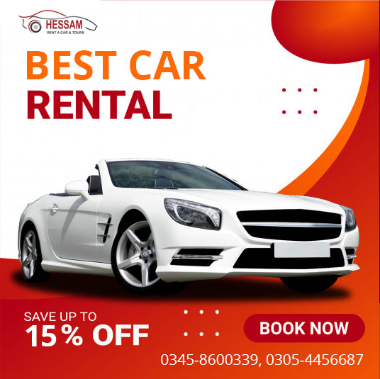Hessam Rent A Car & Tours | Lahore