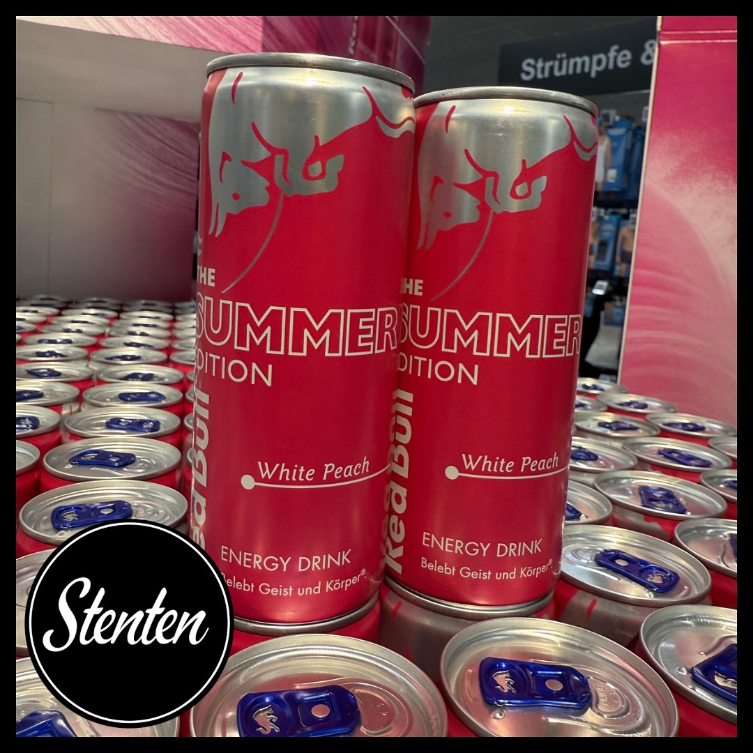 Rewe - 🍑 JETZT NEU: Red Bull White Peach bei REWE Stenten! 🪽 Ab heute ...