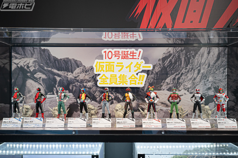 S.H.Figuarts 真骨彫製法 仮面ライダーアマゾン TAMASHII NATIONS LIVE ACTION FIGURE EXPO】 10號誕生！幪面超人全員