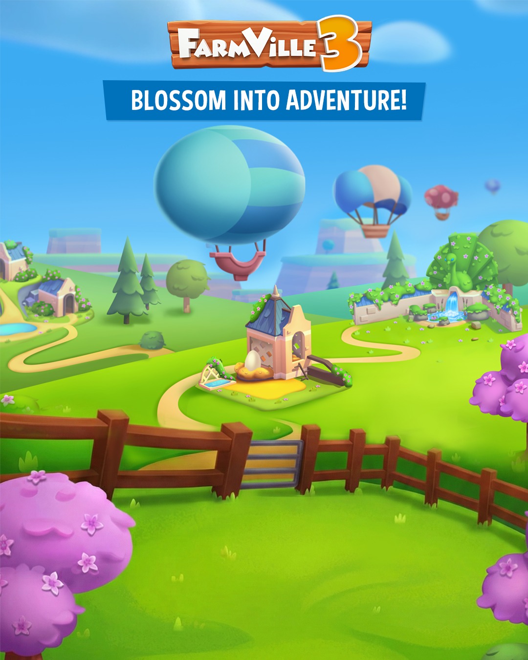 FarmVille - Get ready to drift away, Farmers! 🌸 The Sky Race returns ...