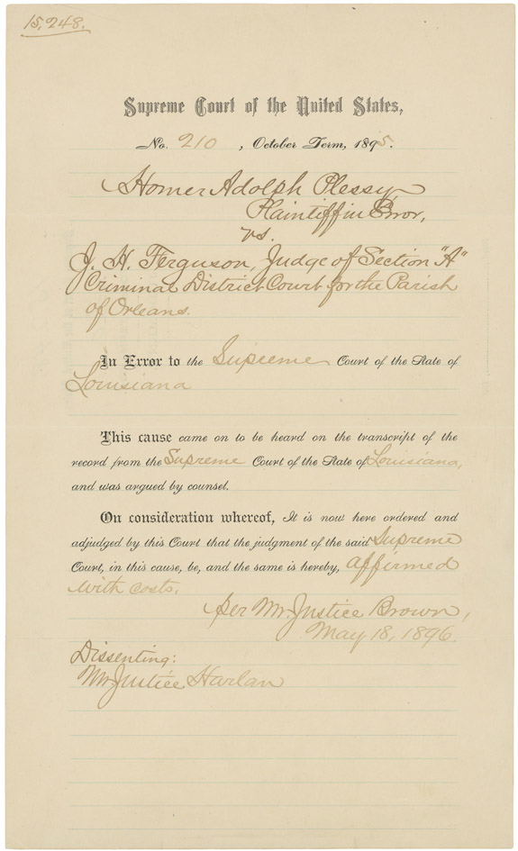 America's - #OnThisDay in history, May 18, 1896, the United States ...