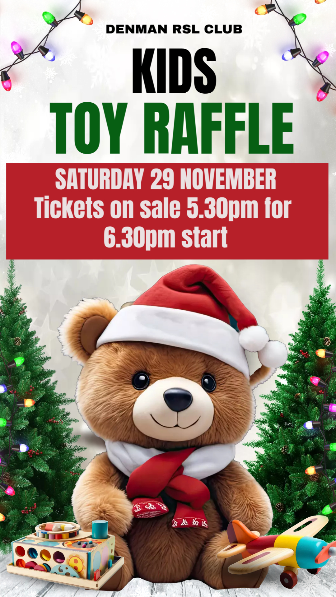 Kids Toy Raffle