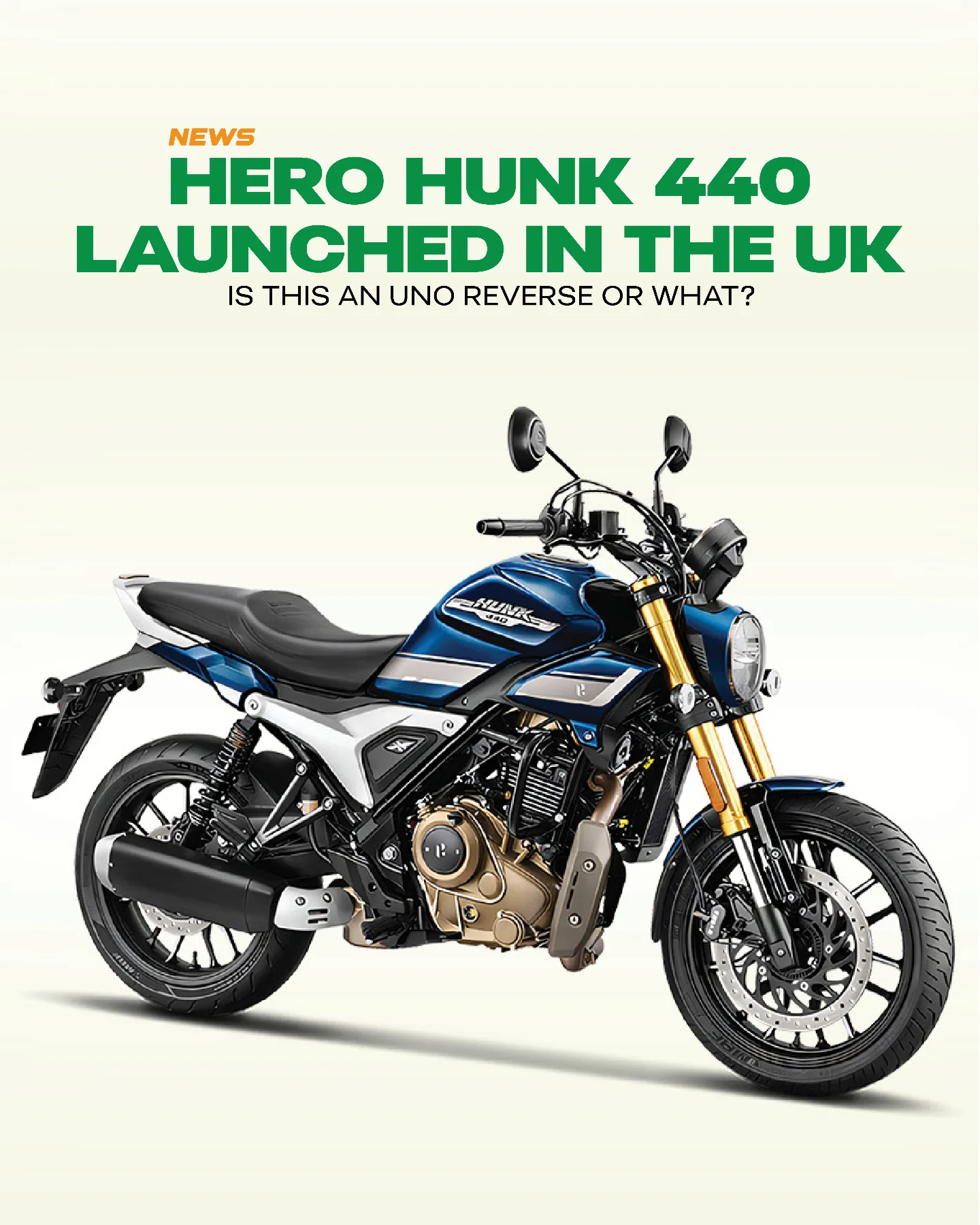 Hero 400cc bike sales in November 2024