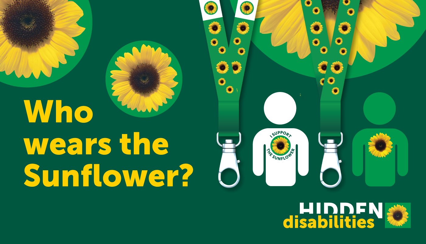 Who is the Sunflower for?... - Hidden Disabilities Sunflower | Facebook