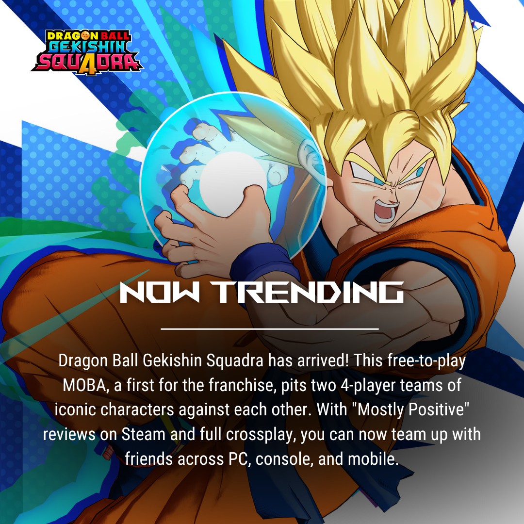 ASUS - A brand-new Dragon Ball MOBA just dropped on Steam! 👊 With Goku ...