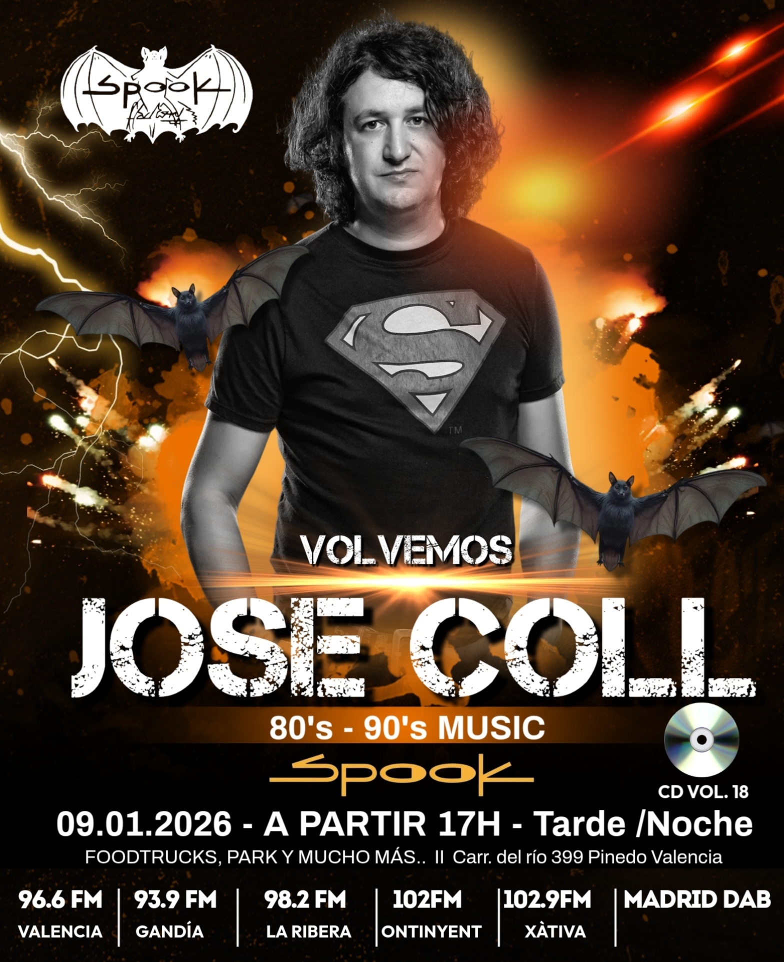 Spook Factory 80s & 90s | Valencia