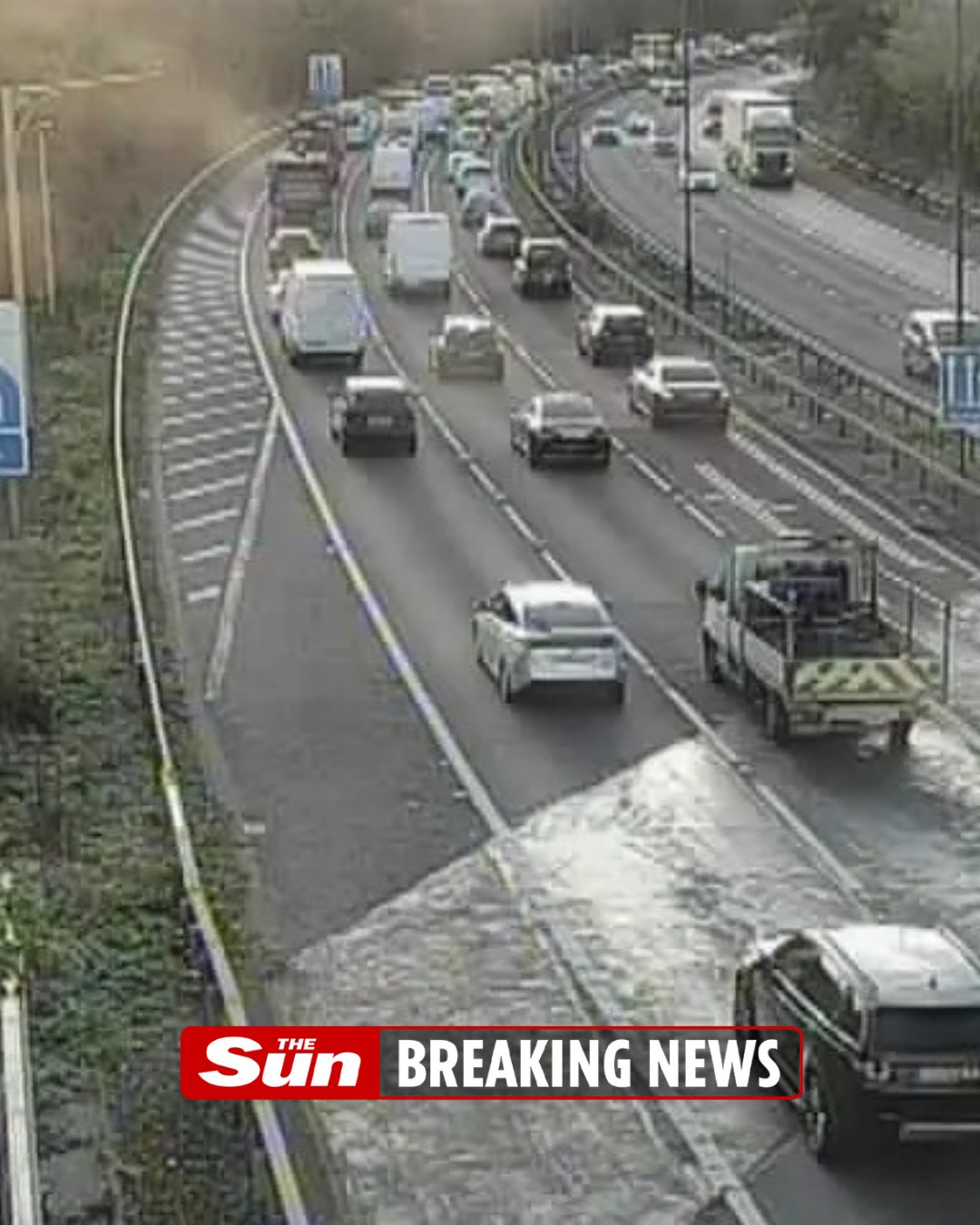 The Sun - Major motorway closed sparking delays for thousands | Facebook