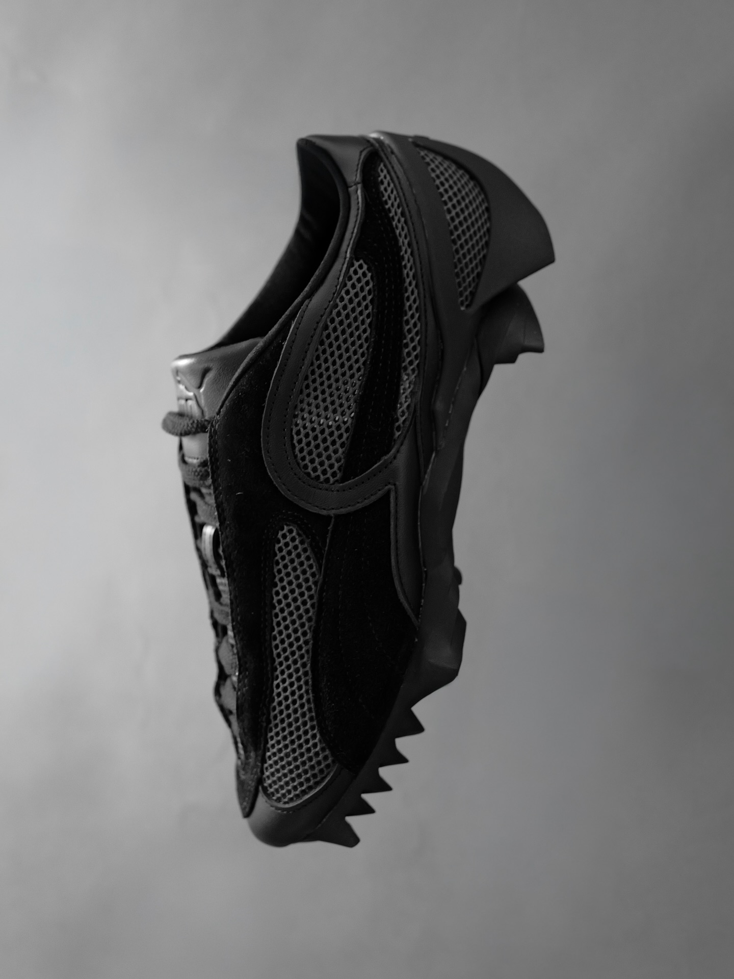 Wish - Now available: @puma Beisser in Black is here. Layered mesh 