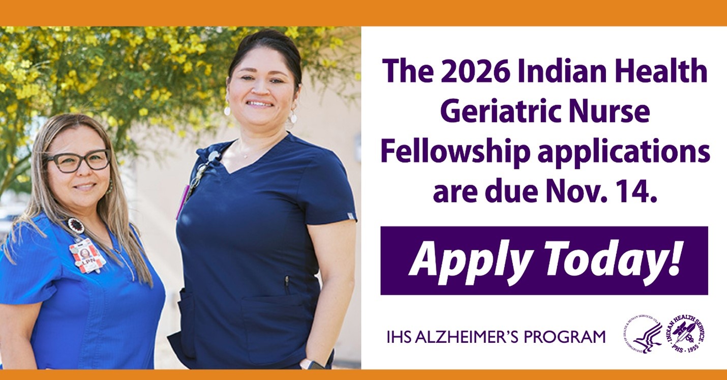 Indian - Don’t miss out! The 2026 Indian Health Geriatric Nurse ...