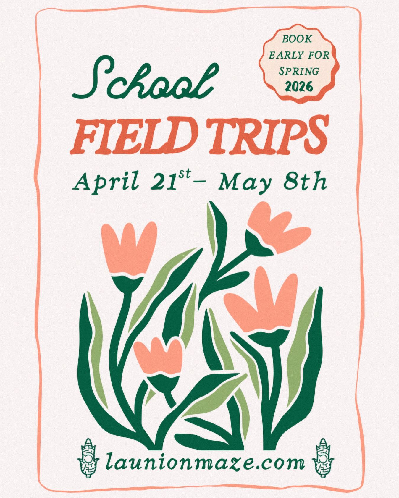 La Union Maze - Spring Field Trip reservations are now... | Facebook