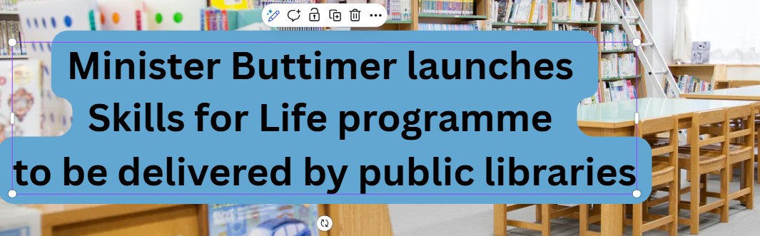 County - Skills for Life programme to be delivered by public libraries ...
