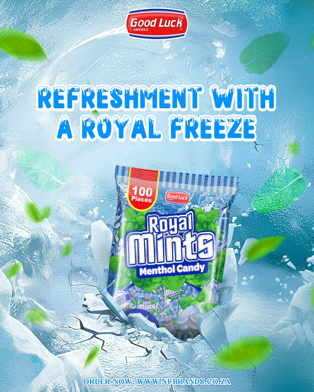 Good - Feel the chill in every bite ️ Royal Mints Menthol Candy—pure ...