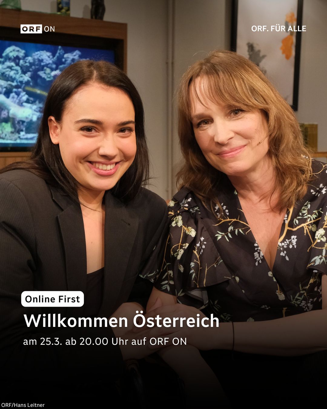 ORF 1 - Schauspielerin Mara Romei und Regisseurin Mirjam... | Facebook