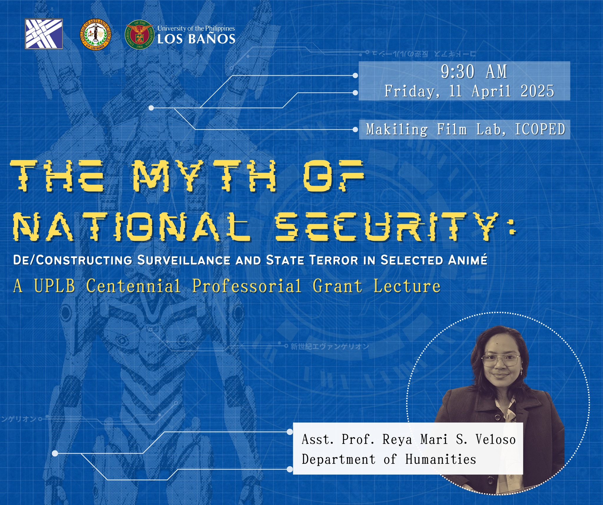 UPLB - Catch this lecture next week on Friday, 11 April 2025, 9:30 AM ...