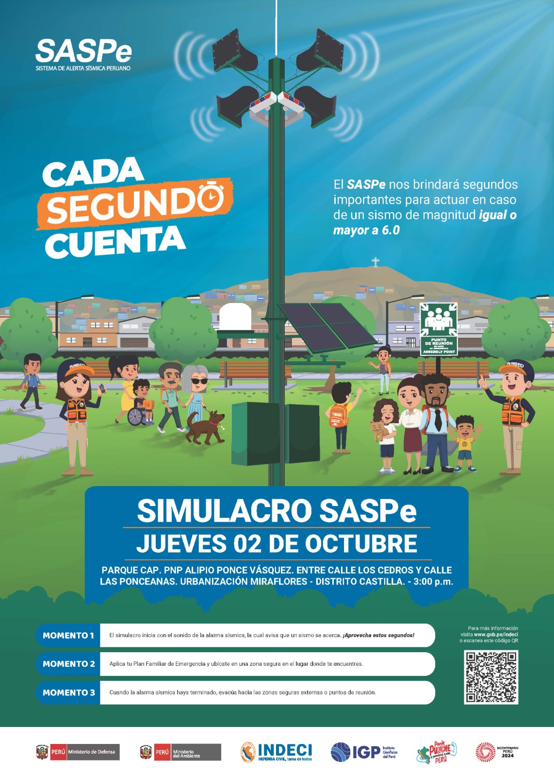 Municipalidad - 📣 Simulacro del Sistema de Alerta Sísmica Peruano ...