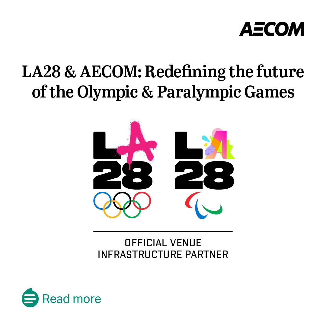 AECOM - We are proud to announce that we have been named the Official ...