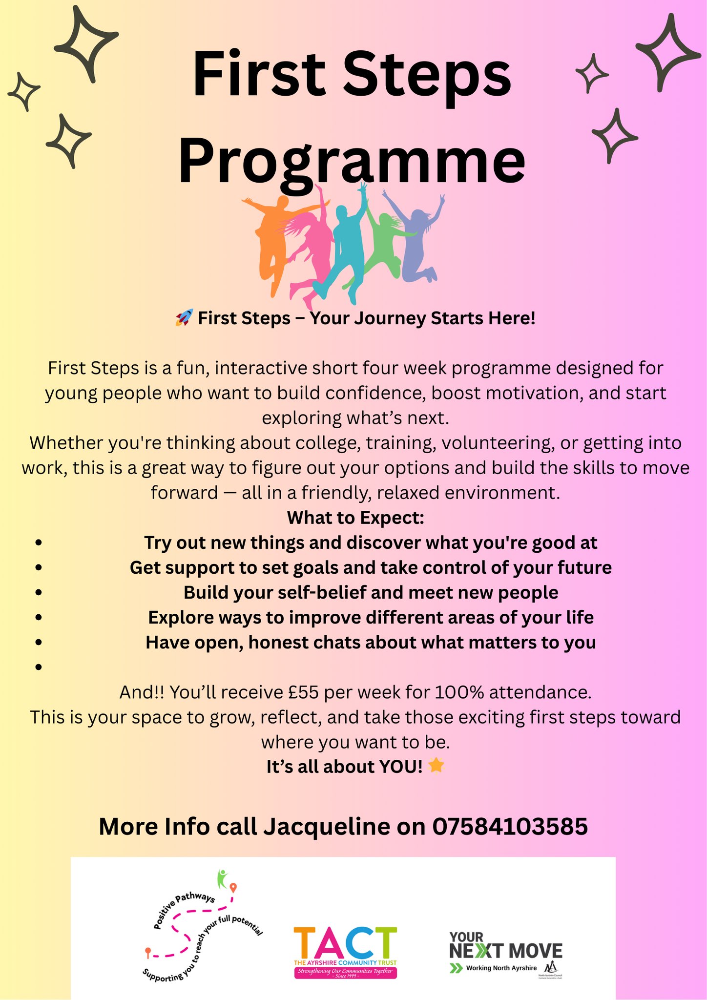 The next First Steps programme... - Working North Ayrshire | Facebook