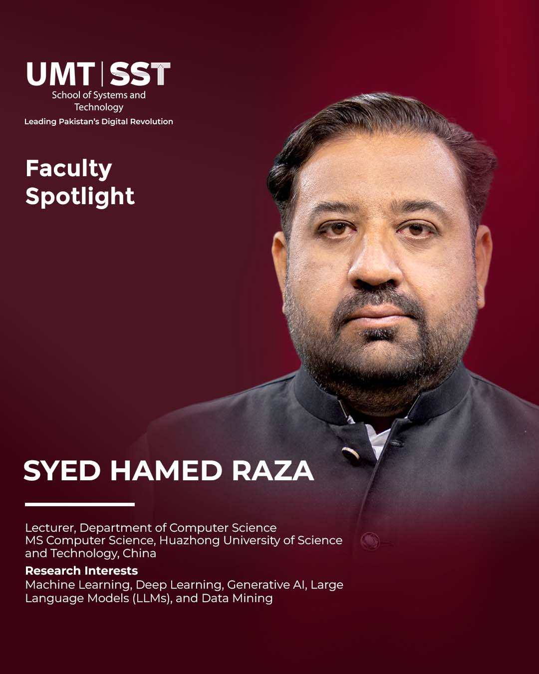 Meet Our... - UMT SST - School of Systems and Technology | Facebook