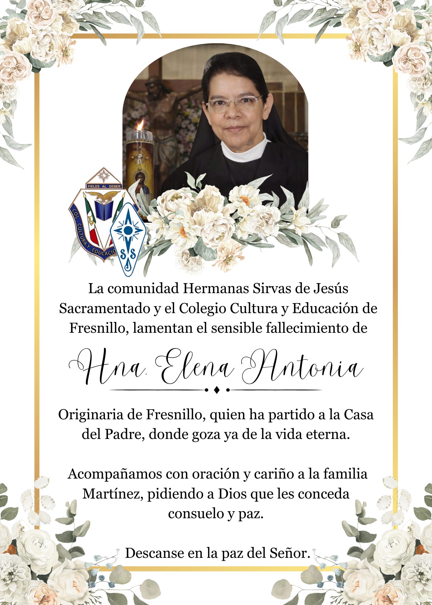 Con el corazón lleno de fe y esperanza, elevamos nuestras oraciones por ...