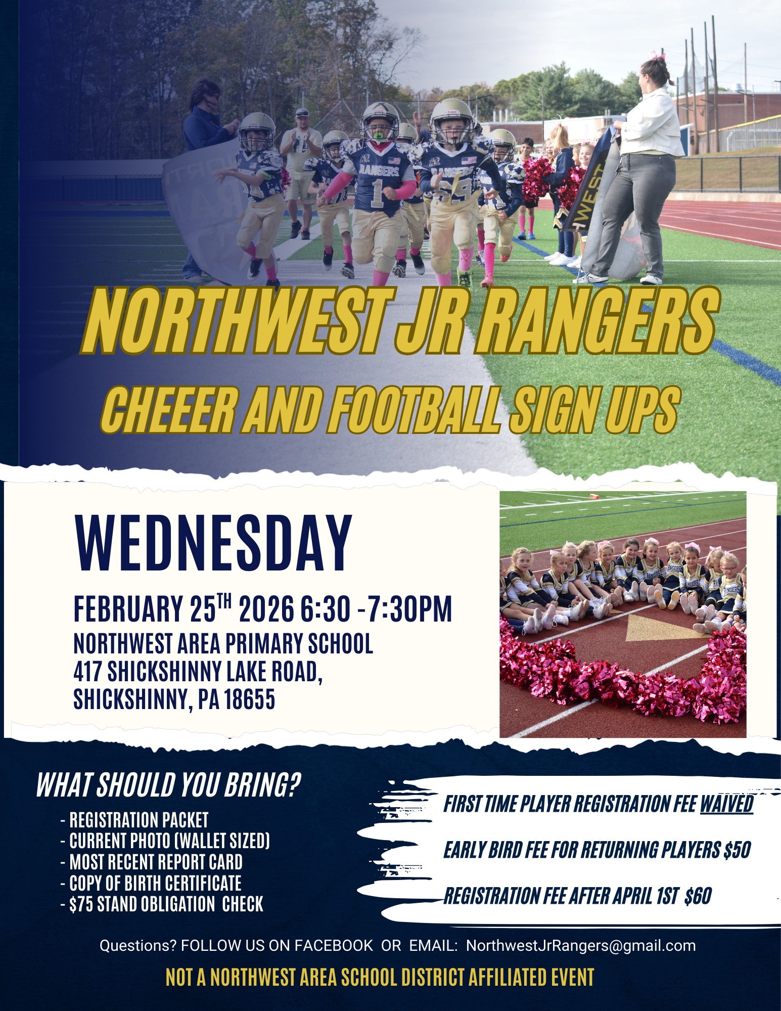 Northwest Jr Rangers | Hunlock Creek PA