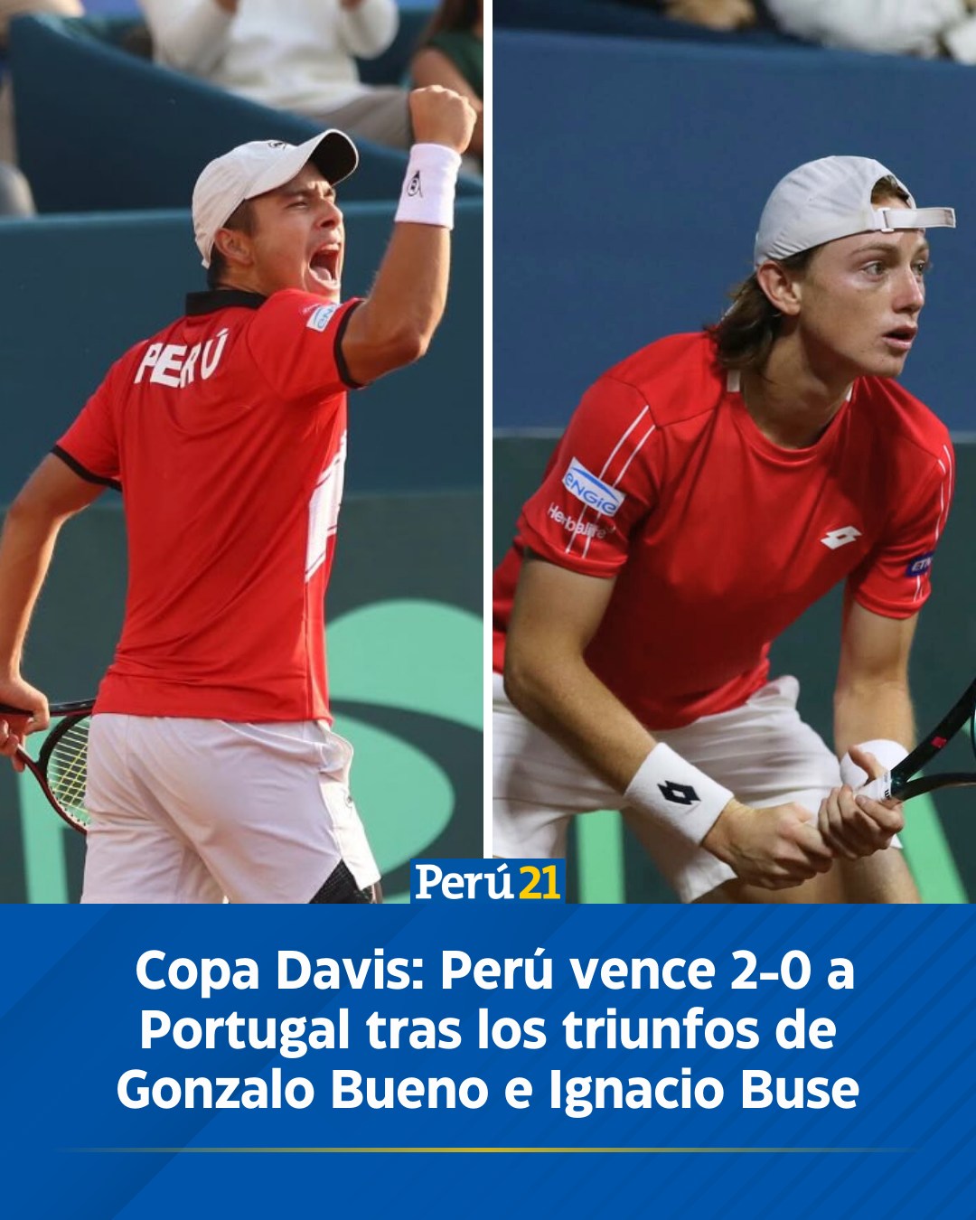 Perú21 - 🎾🇵🇪 ¡Arranque soñado en la Copa Davis 2025! El... | Facebook