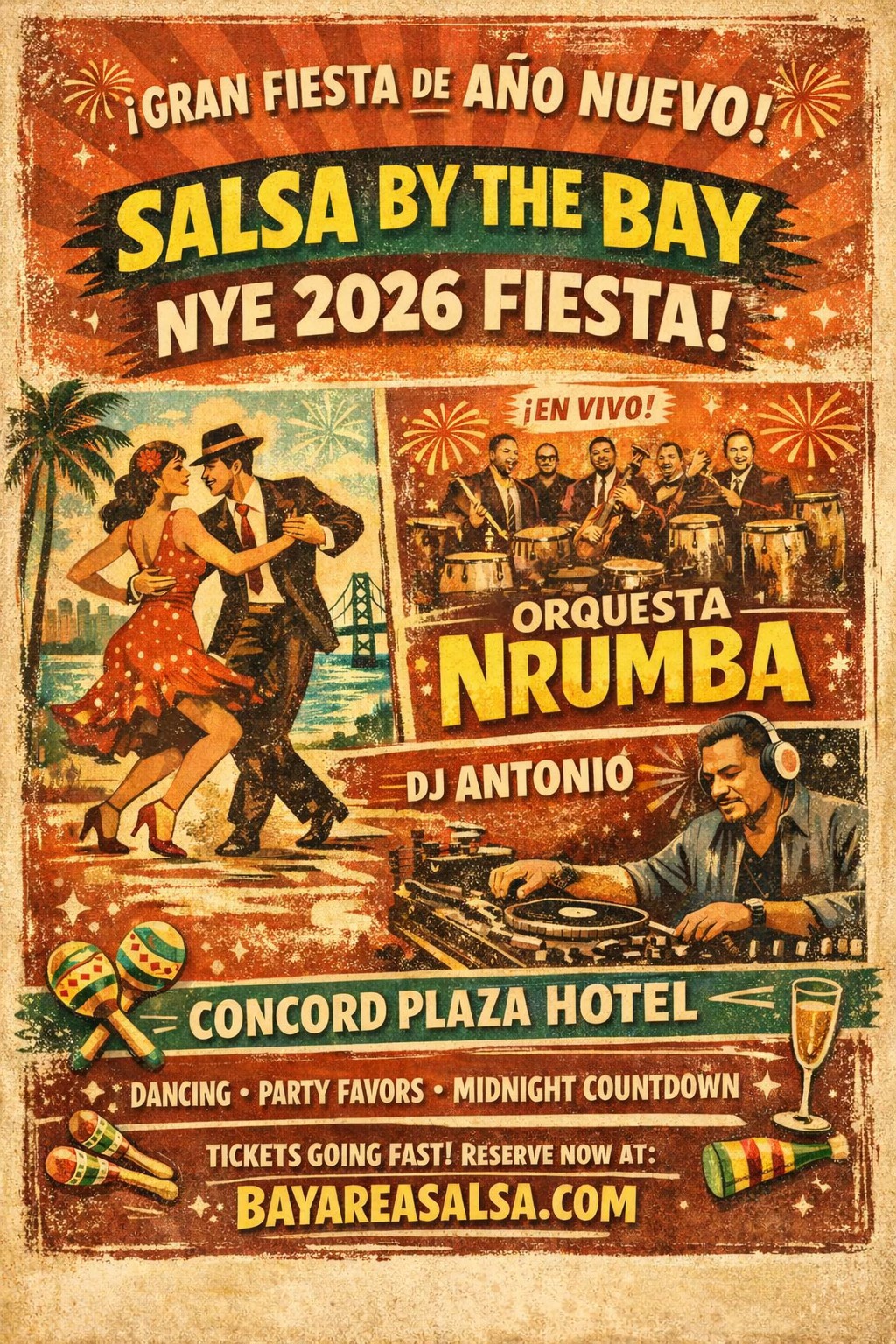 Bay - Only two days left for the ANNUAL SALSA BY THE BAY – NYE 2026 ...