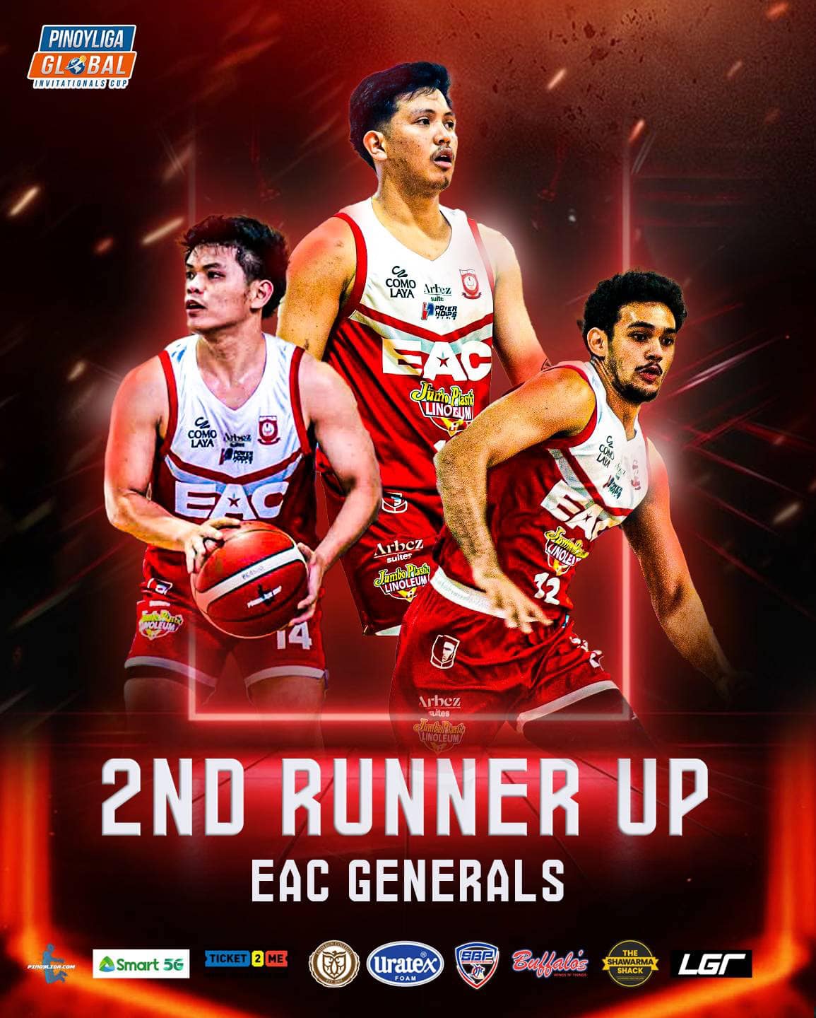 Pinoyliga - ⚔️ Standing tall and proud! Congratulations to the EAC ...