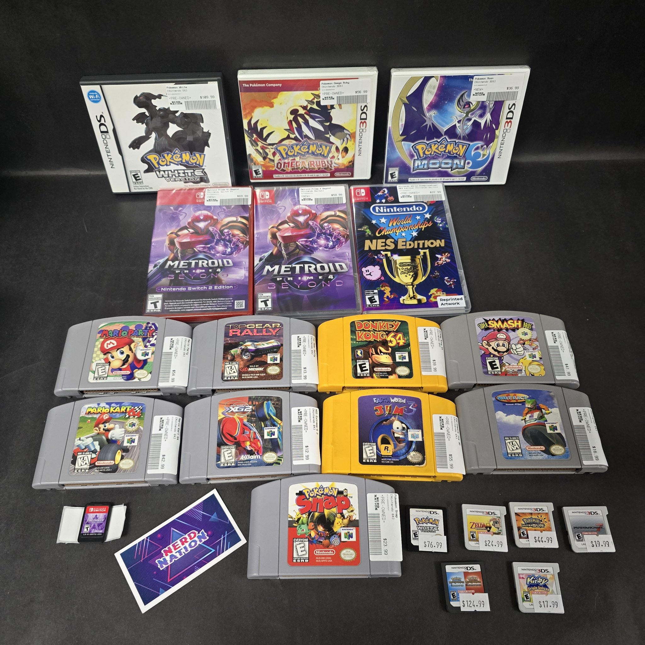 Nintendo games for Gamecube, Switch and more at Nerd Nation
