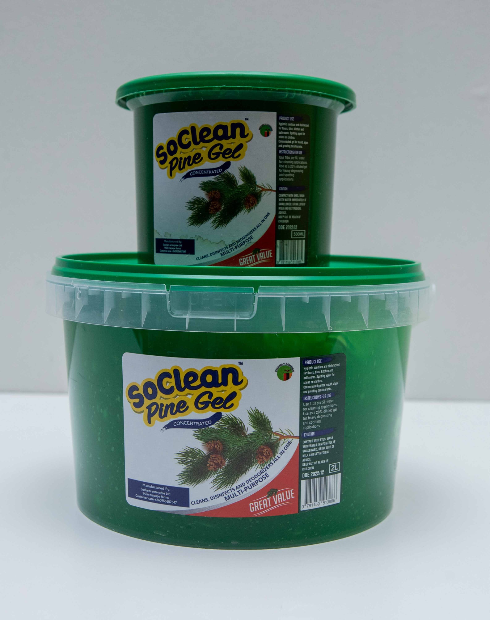SoClean Zambia - SoClean Pine gel is a blend of natural...