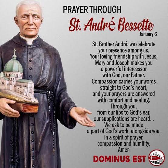 Our - Feast day of Saint Andre known as an apostle of St Joseph 🙏🏼 St ...
