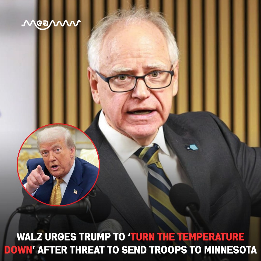 MEAWW - Minnesota Gov. Tim Walz appealed to President Trump to de ...