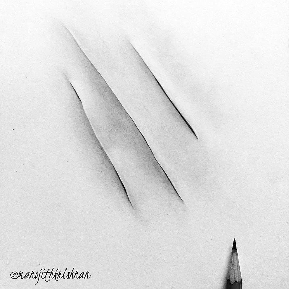Scar Graphite pencil sketch... - Manojith's Pencil Sketches