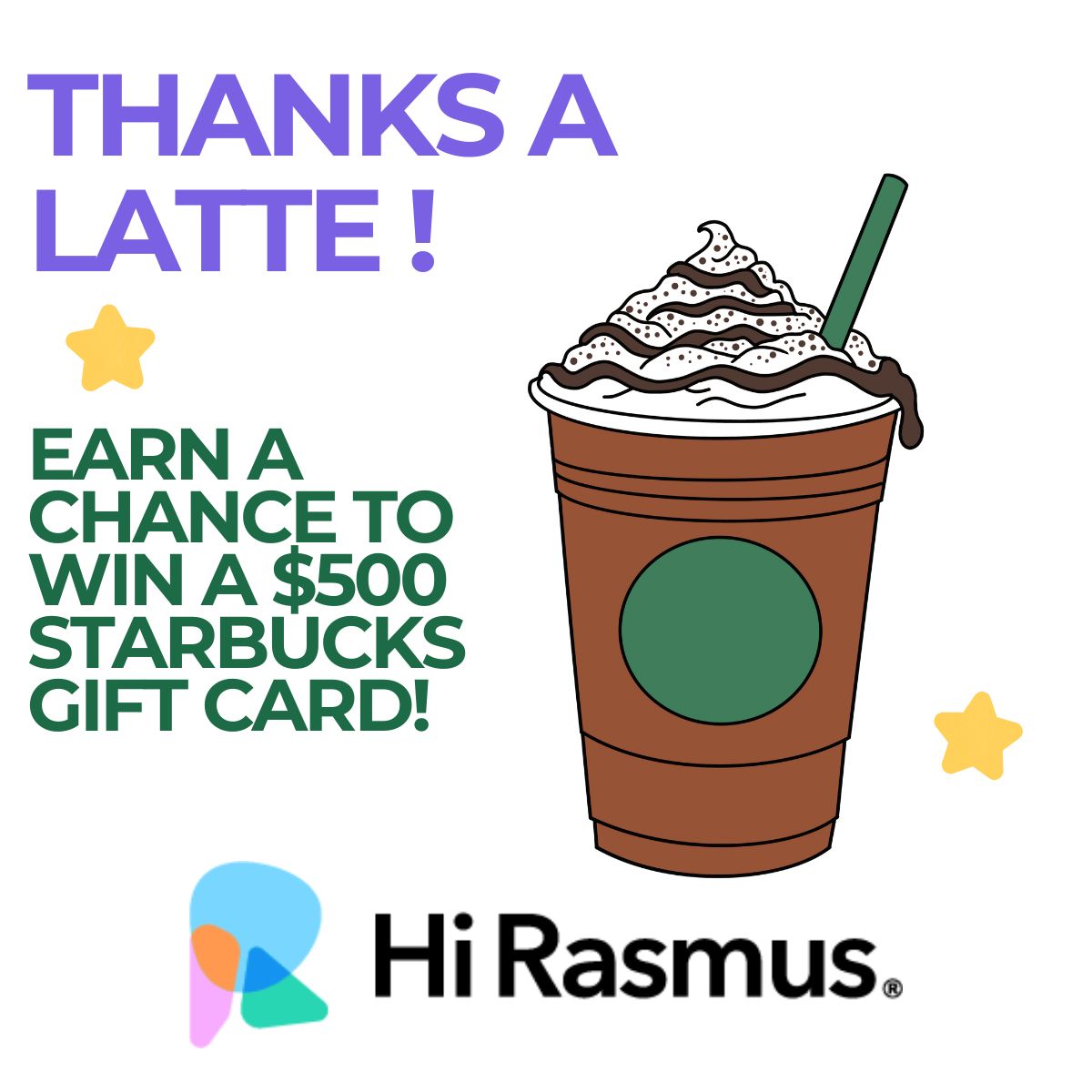 Hi Rasmus - ☕ Thanks a Latte, Hi Rasmus Users! Your Feedback Could Earn ...